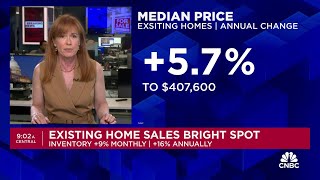 Existing home sales unexpectedly fall [upl. by Meela]