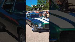 Split Bumper Camaro Z28 💀 Eville Shindig 2024 Evansville chevy chevrolet carshow [upl. by Ainahpets926]