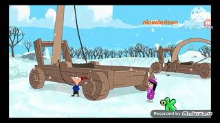 Phineas amp Ferb Christmas Hebrew Theme [upl. by Nonahs]