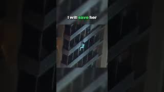 Son Climbs 15 Floors to Save Mom 🏢🔥 I will save her [upl. by Bernard]