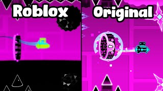 Roblox Geometry Dash Games Similar To The Original [upl. by Arinay]