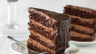 How to bake chocolate cake at home？如何在家自制巧克力蛋糕 [upl. by Birmingham23]