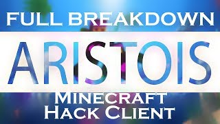 Minecraft Aristois Hack Client Donor Edition Full Breakdown Pros and Cons [upl. by Eelsnia]