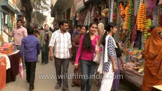 Diwali sales at Fatehpur Beri Market Place Delhi [upl. by Brosine319]