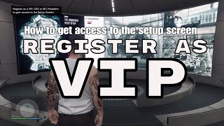 How To Become A VIP In GTA 5 And Get Acces To The DOOMSDAY Setup Screen [upl. by Sirtaeb]