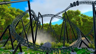 Chasm  Gerstlauer Infinity Coaster  NoLimits 2  FVD  Coaster 44 [upl. by Polad]