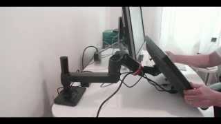 Monoprice Interactive Tablet and HPBT861AT  Ergotron LX Arm [upl. by Gamaliel]