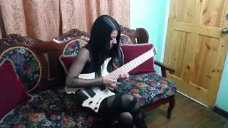 Nemo  Guitar Solo Cover Nightwish [upl. by Acisset]