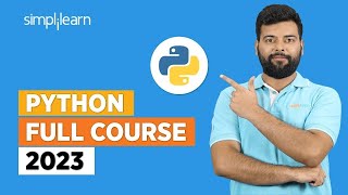 Python Full Course 2023  Learn Python in 12 Hours  Python Tutorial for Beginners  Simplilearn [upl. by Neirrad]