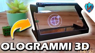 COME REALIZZARE UN OLOGRAMMA A Z CON IL TUO SMARTPHONE – FAI DA TE [upl. by Steffi7]