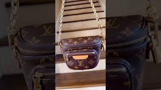 Louis Vuitton Mini Bumbag with Added Extender amp Padlock 👜  Customizing My LV Bag [upl. by Herbst]