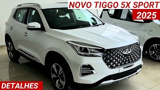 Caoa Chery Tiggo 5x Sport 2025 chega com aumento de preços por R117990 Ainda vale a pena [upl. by Leemaj]