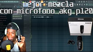 Hice un TRAP con el MICROFONO AKG P120 En Fl Studio 20 mezcla perfecta  2023 [upl. by Yendor]