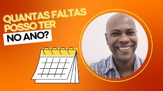 Quantas Faltas Posso Ter No Ano  RESPONDENDO SOBRE FALTAS dicasdoiristeu faltas reprovar [upl. by Nnaaihtnyc]