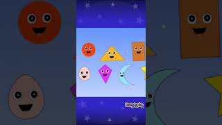 Shapes Song shorts  BerryAppley  Learn Shapes [upl. by Rimidalb]