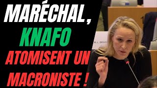 MARION MARÉCHAL ET SARAH KNAFO PULVÉRISENT UN MACRONISTE [upl. by Asiar]