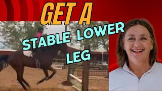 Do This Simple Exercise to Stop Your Leg From Swinging Horse Riding Position Review [upl. by Fran255]