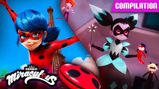 MIRACULOUS  🐞 Compilation 3 🐾 FULL EPISODES ▶️ The Puppeteer  Reflekta  Antibug Season 1 [upl. by Zanlog]