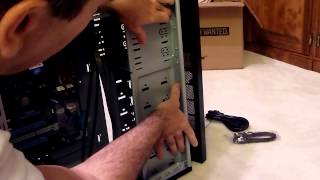 PC 12 Installing the DVD Drive into the Case [upl. by Pani99]