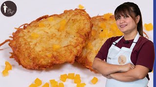 Potato Rosti  Swiss  European Recipe  Yes Chef [upl. by Simona]