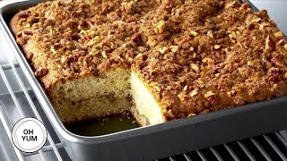 Professional Baker Teaches You How To Make COFFEE CAKE [upl. by Tressa411]