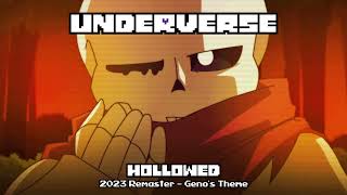 Underverse OST  Hollowed 2023 RemasterGenos Theme [upl. by Eudora]