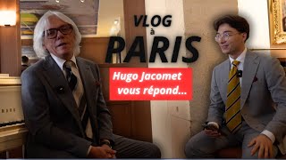 HUGO JACOMET REPOND A MES QUESTIONS  VLOG A PARIS [upl. by Nner83]