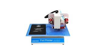 Digital Foil Printer 8025 Install Machine [upl. by Arvin]