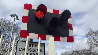 Ashtead Level Crossing Surrey [upl. by Burlie647]