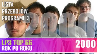 Największe przeboje roku 2000  Lista Przebojów Trójki rok po roku [upl. by Carbrey801]