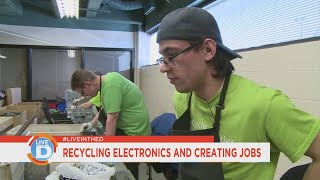 Live in the D Recycling electronics and creating jobs [upl. by Garzon]