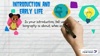 How to Write a Biography for kids [upl. by Alcinia405]