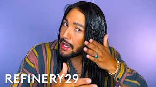 Hailey Biebers Hairstylist Shows Us How To Get Perfect Beach Waves  Hair Me Out  Refinery29 [upl. by Cran]