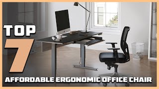 Best Affordable Ergonomic Office Chair for Comfort and Support [upl. by Tonya577]