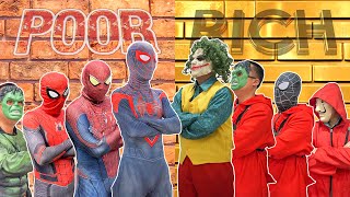 SUPERHERO Stories  The story behind the SpiderMan and BADGUY suits REAL ACTION [upl. by Trinl]