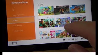 Nintendo Switch How To buy a Game from Nintendo eShop for beginners [upl. by Annahsar966]