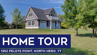 Vermont Home Tour Private YearRound Carriage House  North Hero Vermont Home For Sale [upl. by Anuahsar]