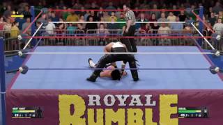 Throwback Thursday Bret Hart vs Diesel Royal Rumble 1995 [upl. by Matthei]