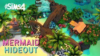 Mermaid Hideout  Sims 4 Speed Build [upl. by Pacificas]