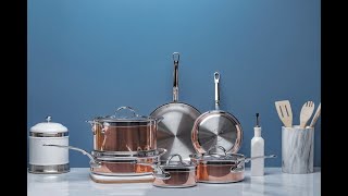 Hestan CopperBond Cookware Set Review [upl. by Fatimah]