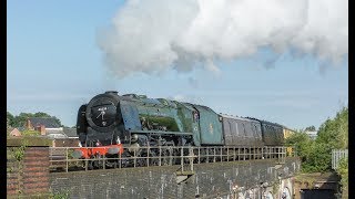 LMS 46233 amp GWR 6960 Star On The Whistling Ghost V [upl. by Shedd850]