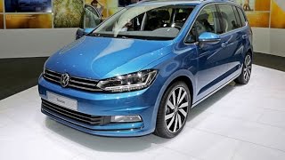 VW Touran Sitzprobe auf dem Genfer Autosalon 2015 [upl. by Trebla725]