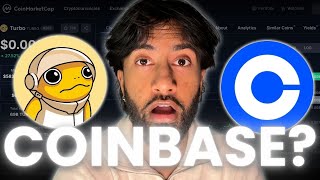 COINBASE IS BUYING TURBO TURBO GOING TO 001 MUST WATCH [upl. by Athey]