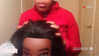 asmr scalp massage  hair scratching  relaxing and tingly [upl. by Ytsirc]