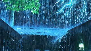 Sonidos De Tormentas Eléctricas ⚡ Noche Tormentosa Con Lluvia Torrencial Y Truenos Muy Fuertes [upl. by Assenov]