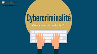 Sensibilisation cybersécurité  Qui sont les cybercriminels [upl. by Tahmosh]