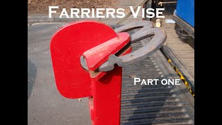 Making a Farriers spring vise [upl. by Doll969]