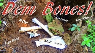 My Super Scary Buried Blouse And Bones In Fresh Dirt Discovery [upl. by Linell]