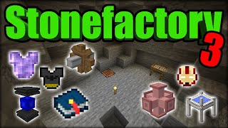 Stonefactory Modpack V3 Minecraft PE MCPE Bedrock Edition Addon [upl. by Antrim875]