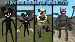 PELIGRO TOTAL CARTOON SHEEP MOUSE Y MECHA CARTOON CAT🤖 EXP EN GMOD 21 [upl. by Zeiler]